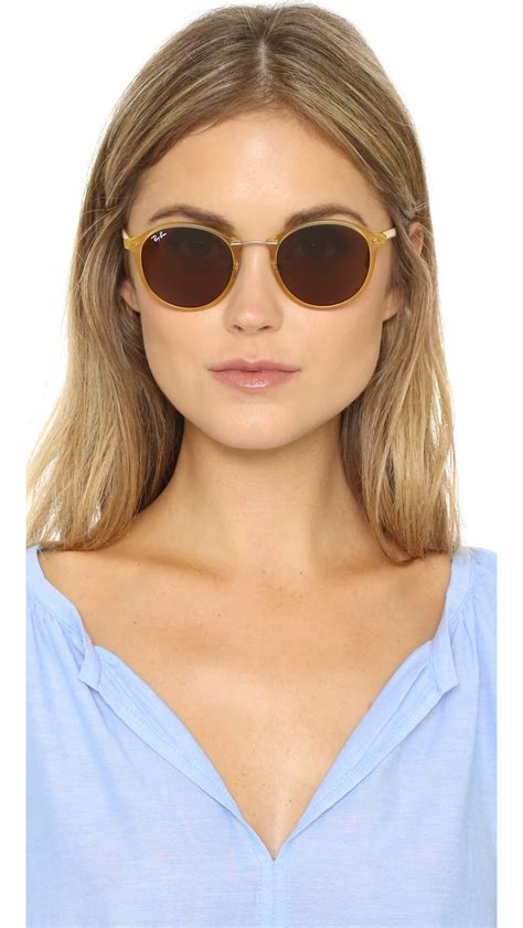 round polarized sunglasses women's